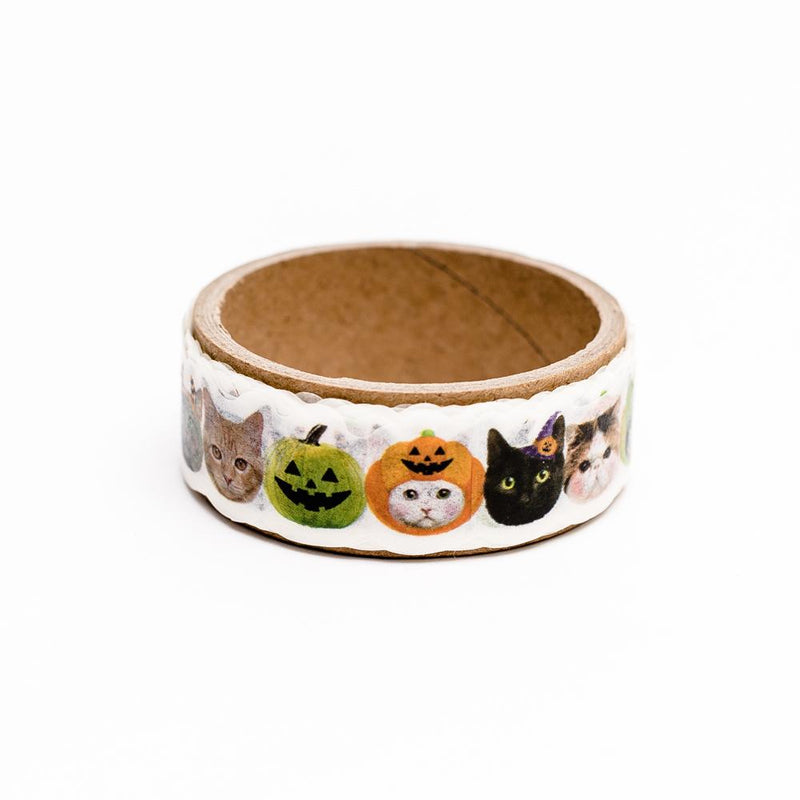 Washi / Masking Tape (Cat/Halloween/200x1.5cm)