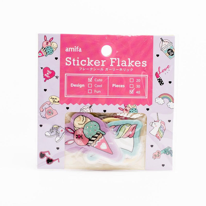 Amifa Sticker Flakes (Girly Holic)