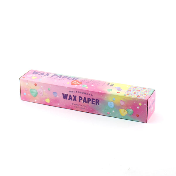 Wax Paper (Paraffin Wax/Pulp/Heart/Candy/21.8x25cm (13pcs))