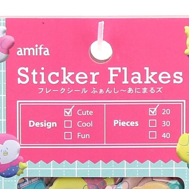 Stickers (PVC/Animal/10x10cm (20pcs))