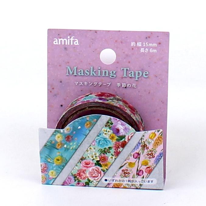 Amifa Seasonal Flowers Masking Tape