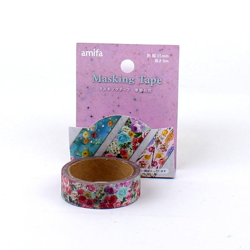 Amifa Seasonal Flowers Masking Tape