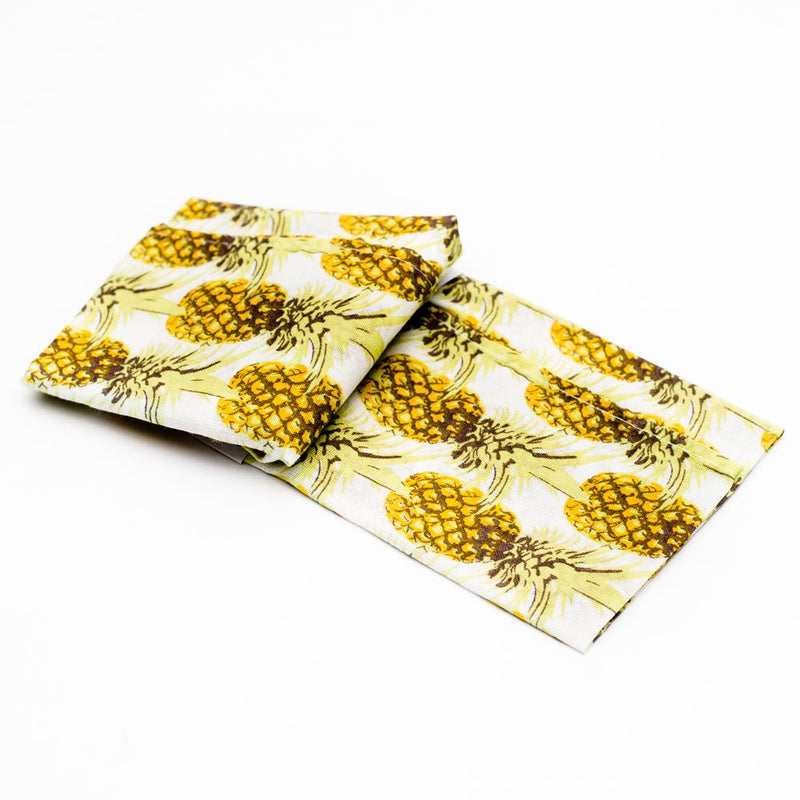 Tenugui Hand Towel (Pineapple/YL*WT)