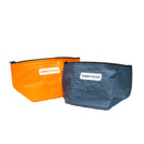 Insulated Lunch Bag (Aluminum Lining/SMCol(s): Navy/Orange)