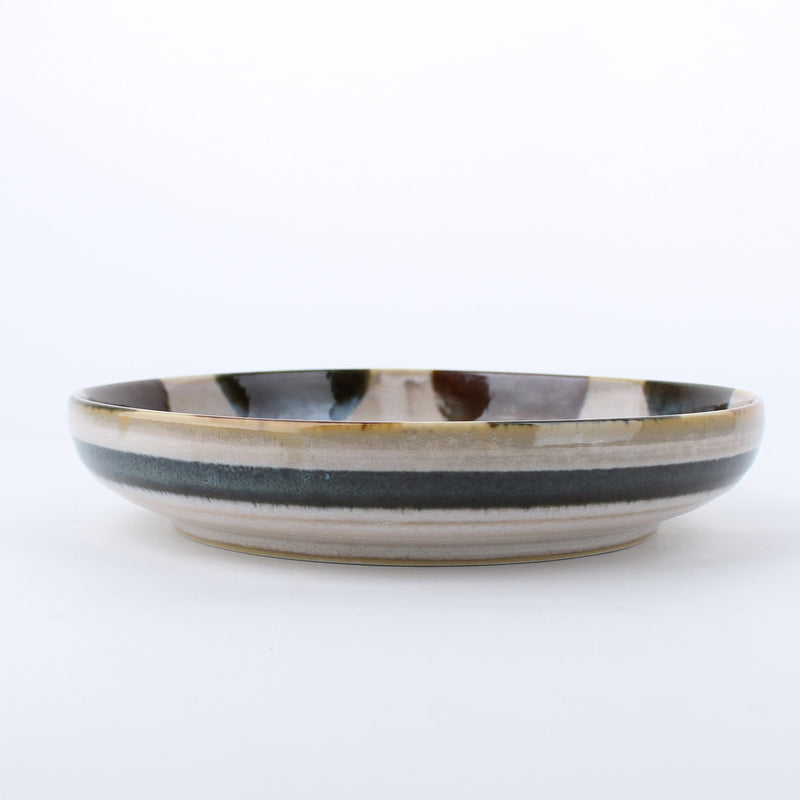 Polka Dots Porcelain Pasta Bowl