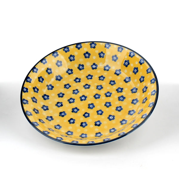 Plate (Porcelain/Curry/Pasta/Flower/4cm/d.21.5cm)