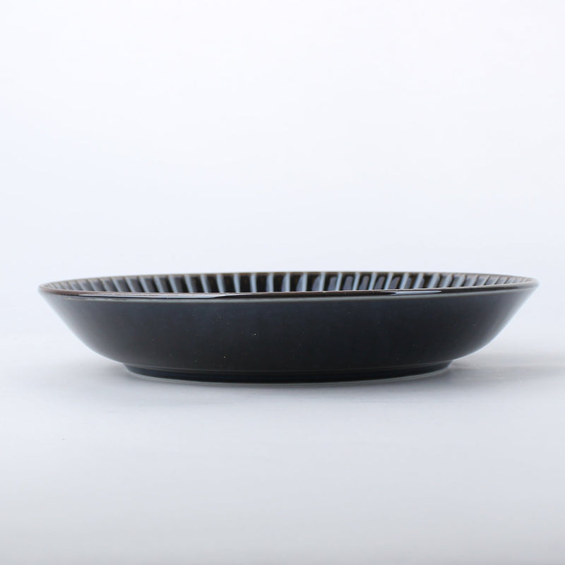 Navy Curry / Pasta Porcelain Bowl