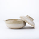 Ceramic Snow Brush Strokes Earthenware Pot (17cm)