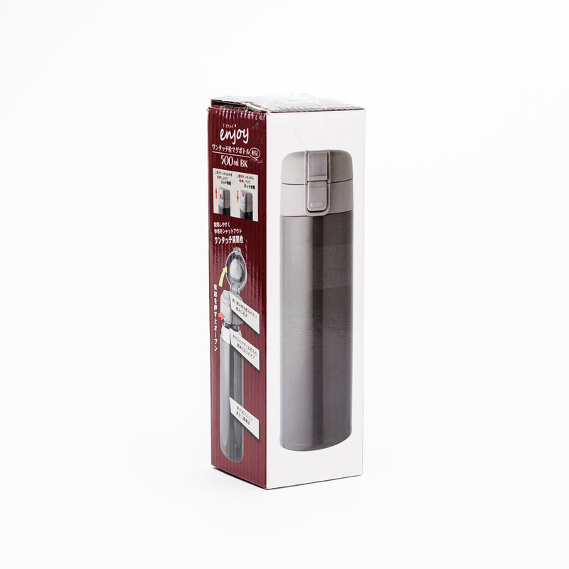 Enjoy Water Bottle (BK/6.4x6.4x22cm / 500mL)