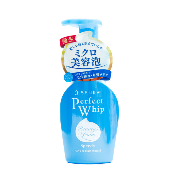 Face Wash (Foaming/White Floral/150 mL/Senka/Perfect Whip Speedy/SMCol(s): BLue)