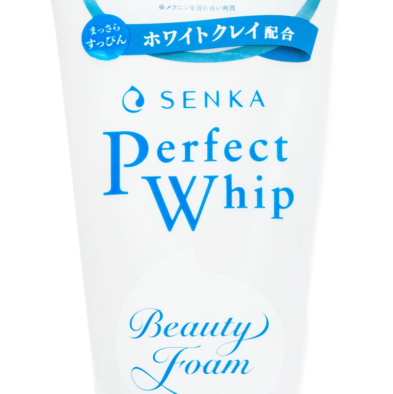 Face Wash (Foaming/Clear Floral/120 g/Senka/Perfect Whip White Clay/SMCol(s): White)