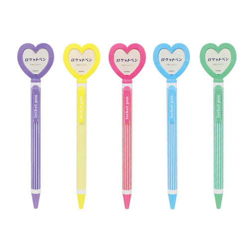 Epoch Chemical Heart With Locket 0.8mm Ballpoint Pen 429-280