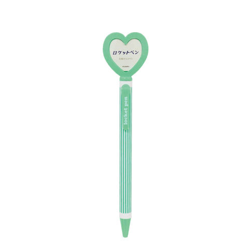Epoch Chemical Heart With Locket 0.8mm Ballpoint Pen 433-280