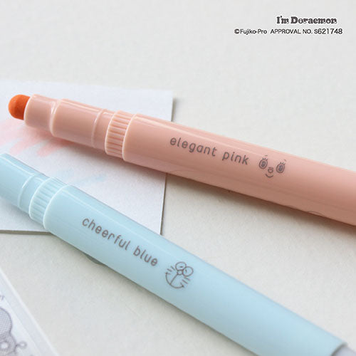 Epoch Chemical Doraemon Highlight Pens (Set of 2)