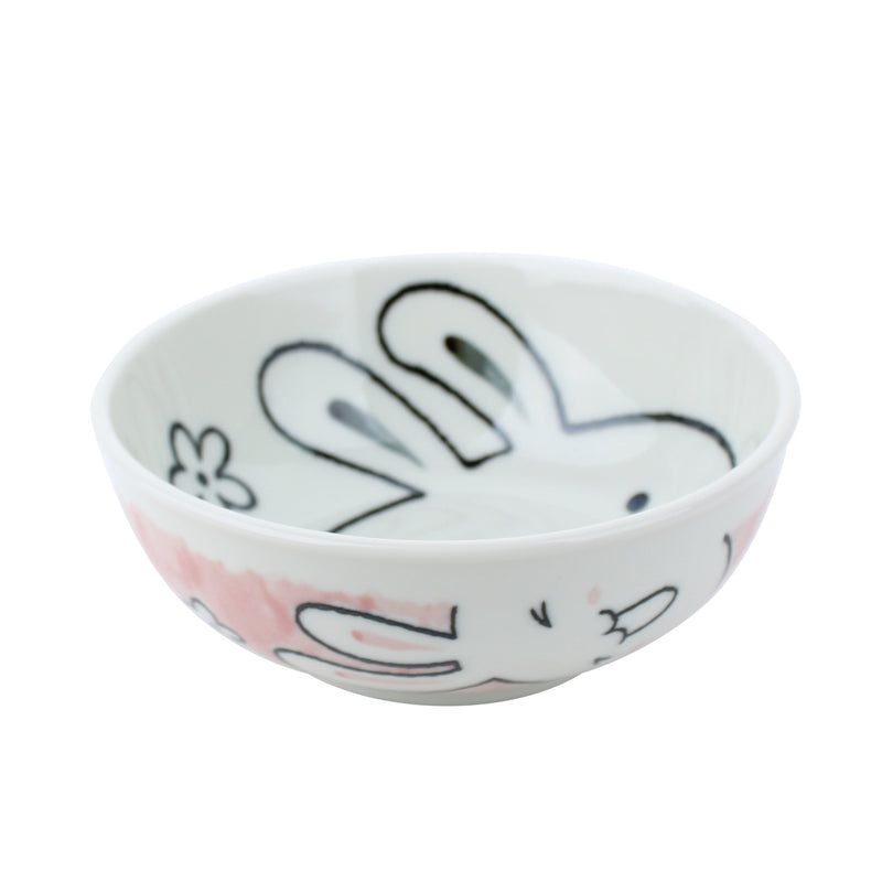 Rabbit Porcelain Bowl