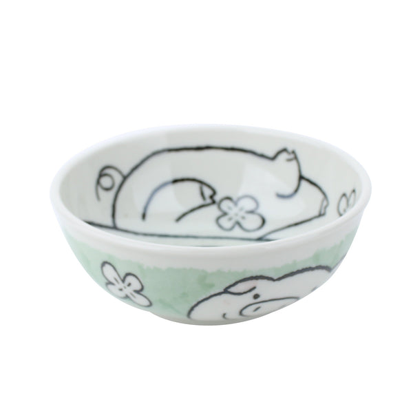 Pig Porcelain Bowl
