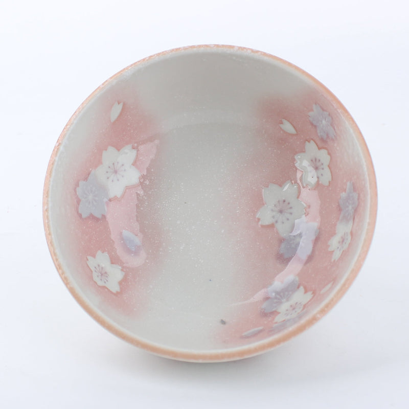Sakura Cherry Blossom, White Gap Porcelain Bowl