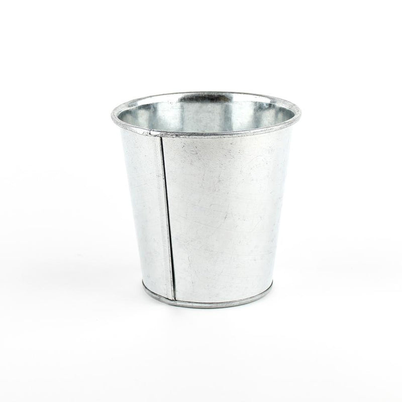Tin Bucket (Round/SL/d.10.5xH10.5cm)