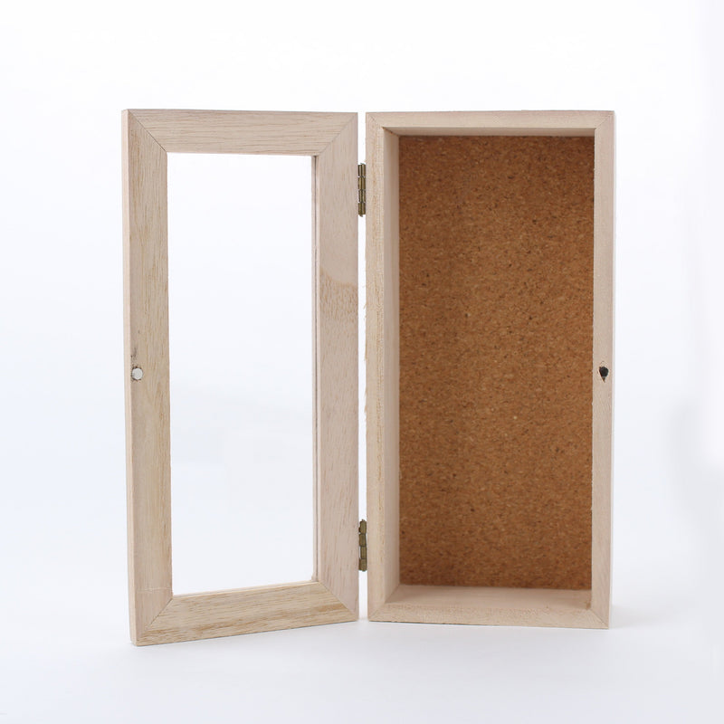 Rectangule Wooden Long Storage Case  For Collections
