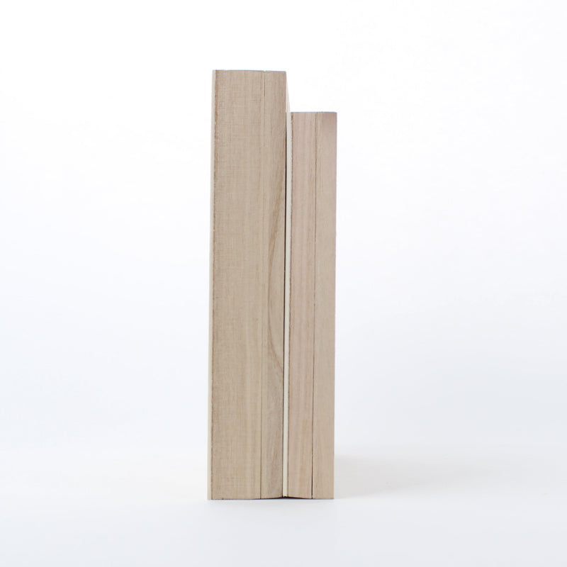 Wooded Shallow Storage Case For Collections