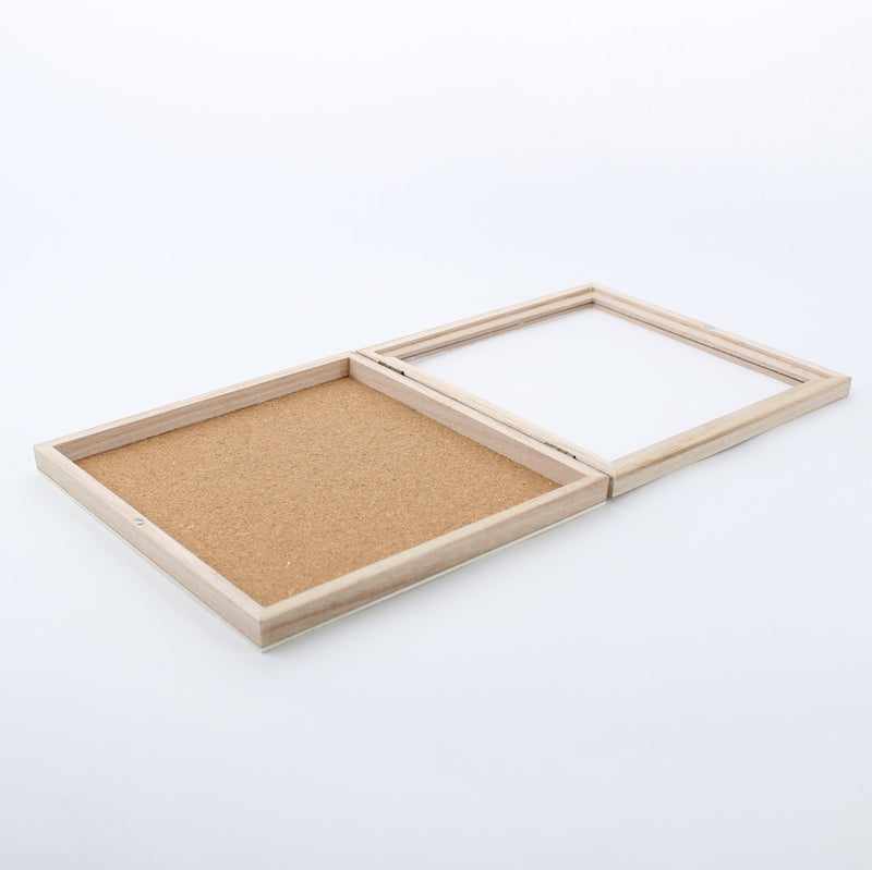 Wooded Shallow Storage Case For Collections