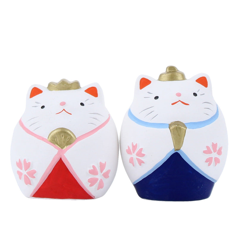 Syouhou Ceramic Hina Matsuri Cat Dolls