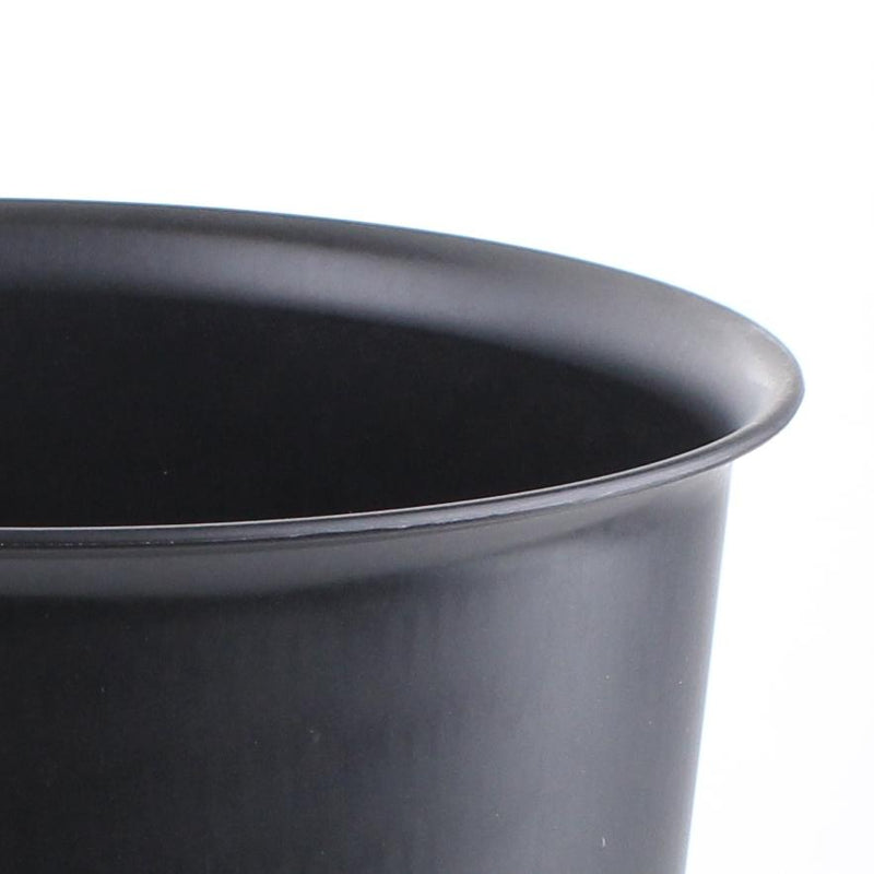 Black Trash Can