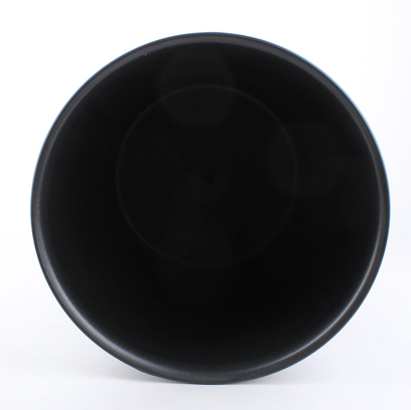 Black Trash Can