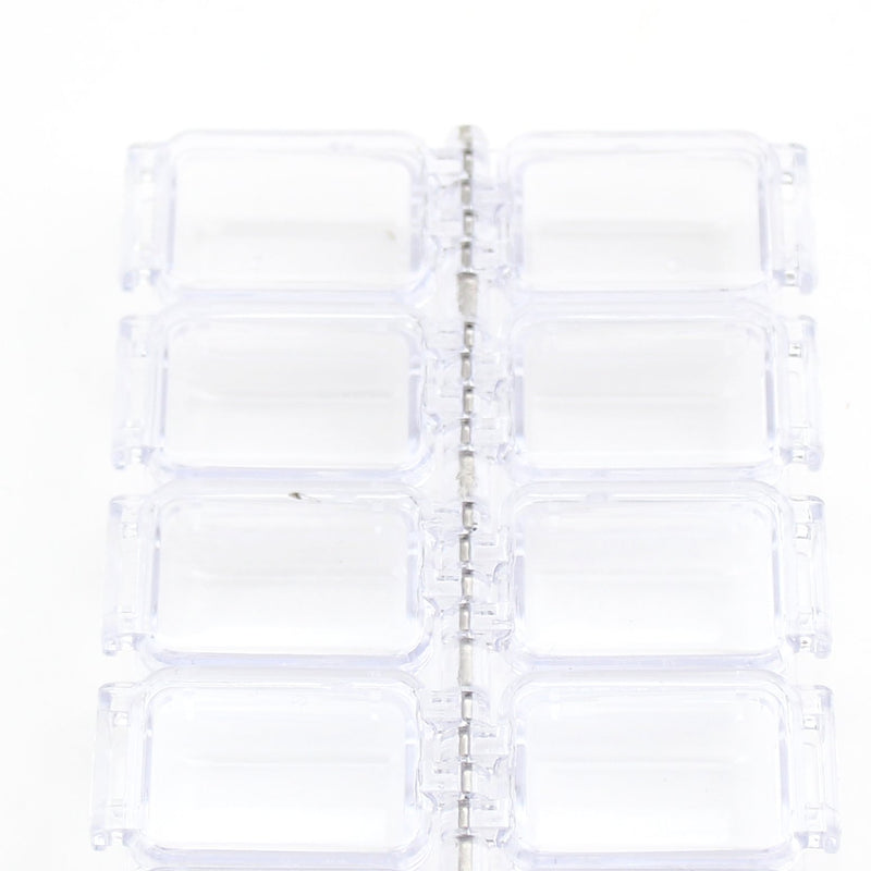 10-Section Clear Case