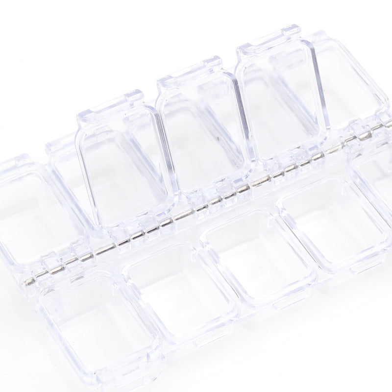 10-Section Clear Case