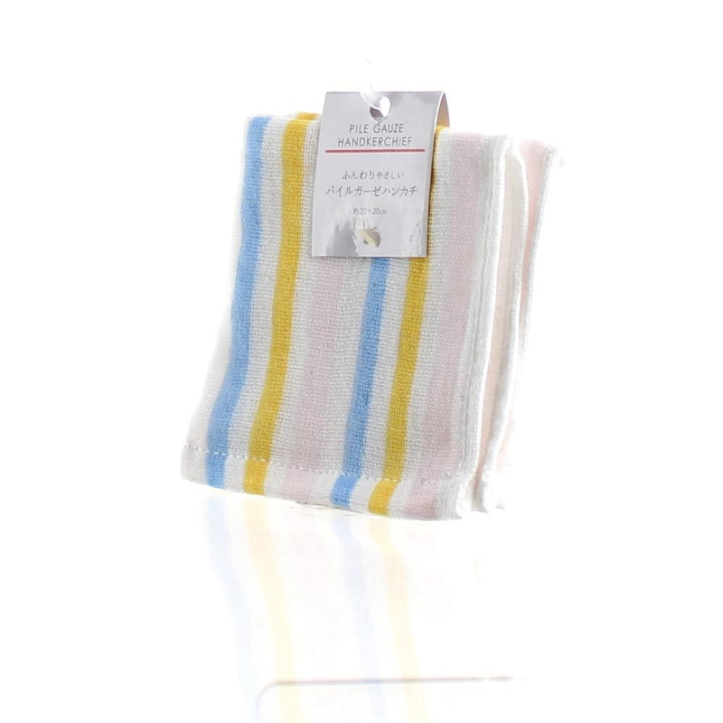 Handkerchief (Gauze/Stripes/Colourful/20x20cm)