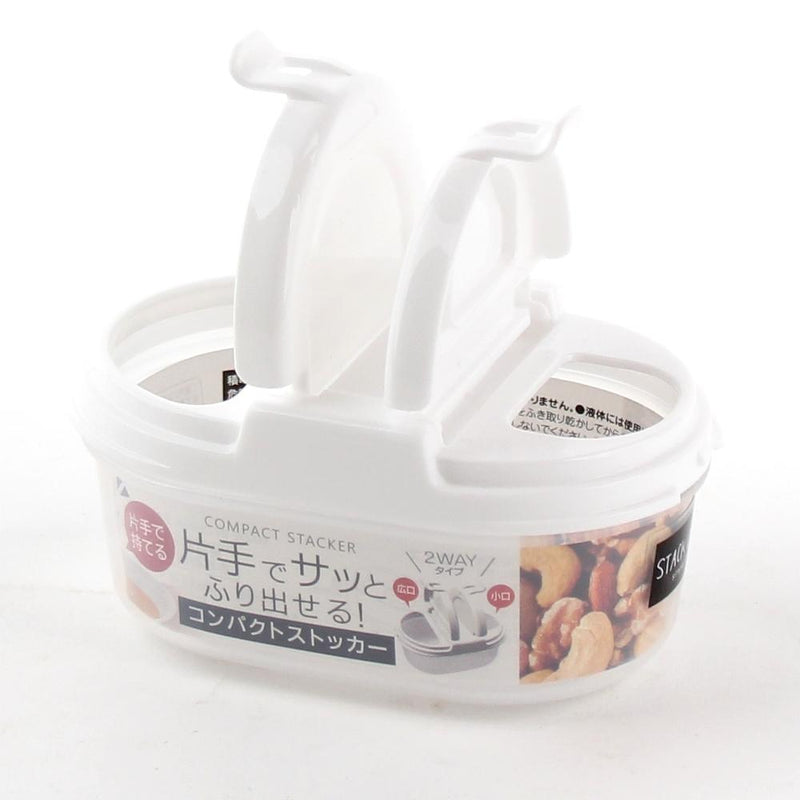Plastic Container - 170mL (PP/Stackable/Oval/WT/CL/170mL)