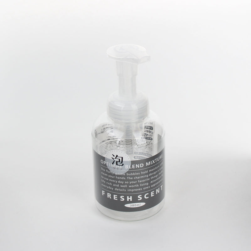 Refill Foaming Pump Bottle (PET/Typography/CL*WT/380mL)