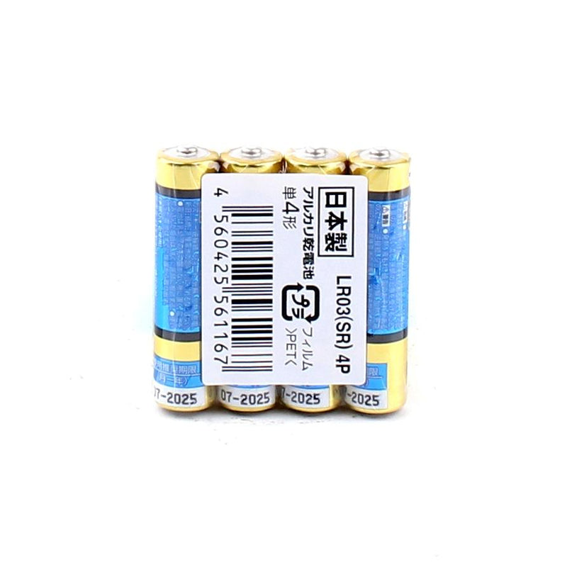 AlkalineAAA Batteries (/0.9d.x4.4cm (4pcs))