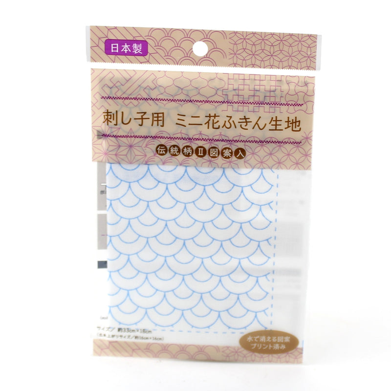Embroidery Cloth (Sashiko Stitching/Traditional Pattern/18x33cm)