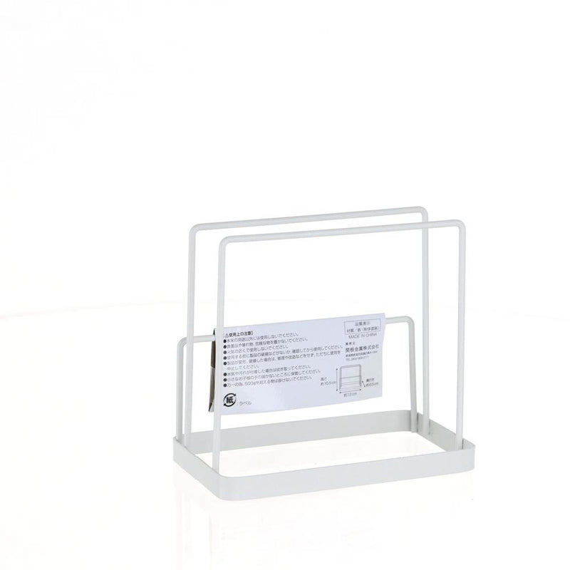 Cutting Board Stand (White/6.5x12x10.5cm)