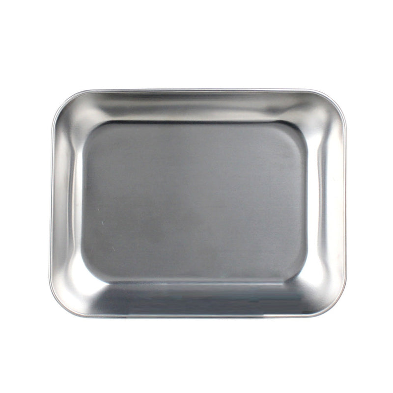 Food Prep Tray (Stainless Steel/SL/21x16x3cm)