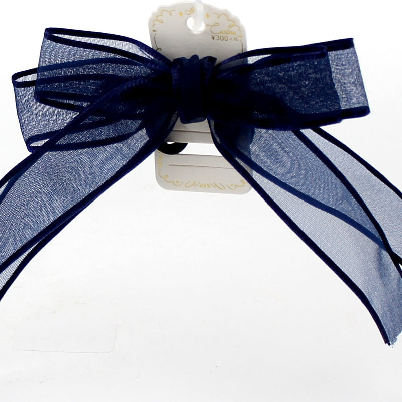 Hair Tie with Organza Ribbon Bow Oomomo Canada