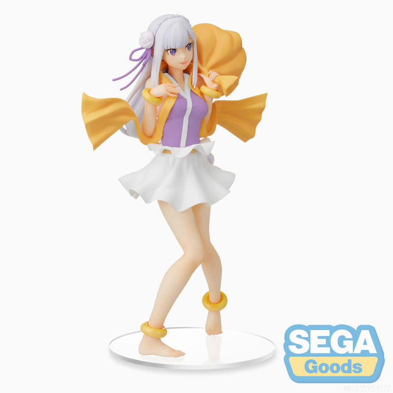 Sega SPM Re:Zero Figure Emilia Wind God Ver.