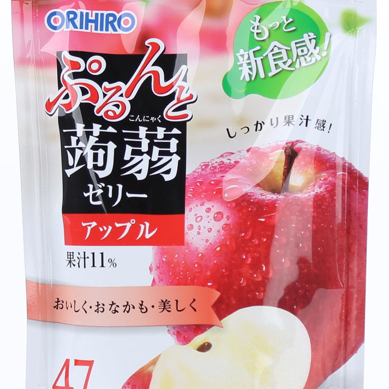 Konnyaku Jelly (Apple/In Pouch/120 g/Orihiro/Konnyaku Jelly)