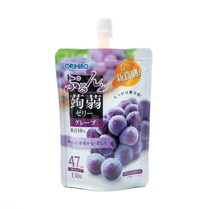 Orihiro Grape Konjac Jelly (130g)