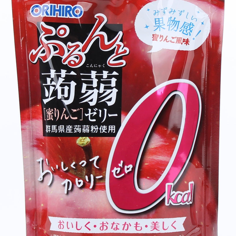 Konnyaku Jelly (Apple/Zero Calorie/In Pouch/130 g/Orihiro/Konnyaku Jelly)