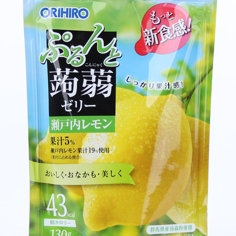Konnyaku Jelly (Lemon/In Pouch/130 g/Orihiro/Konnyaku Jelly)