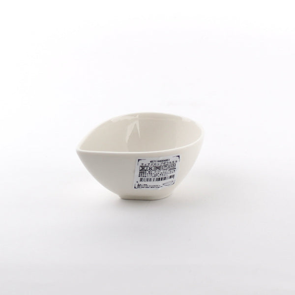 Bowl (Teardrop/WT/9.8x7.6x4.6cm)
