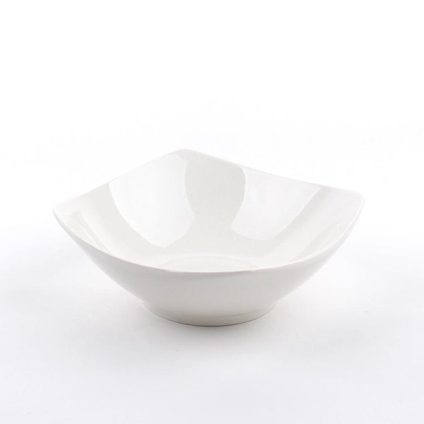 Bowl (Ceramic/Square/WT/15.5x15.5x5cm)