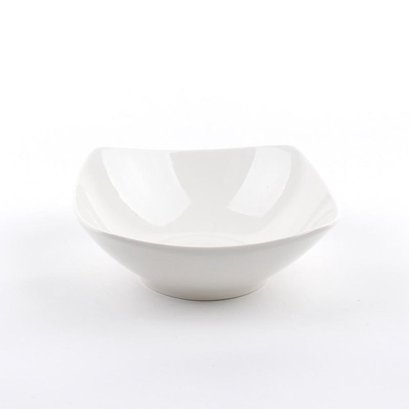 Bowl (Ceramic/Square/WT/15.5x15.5x5cm)