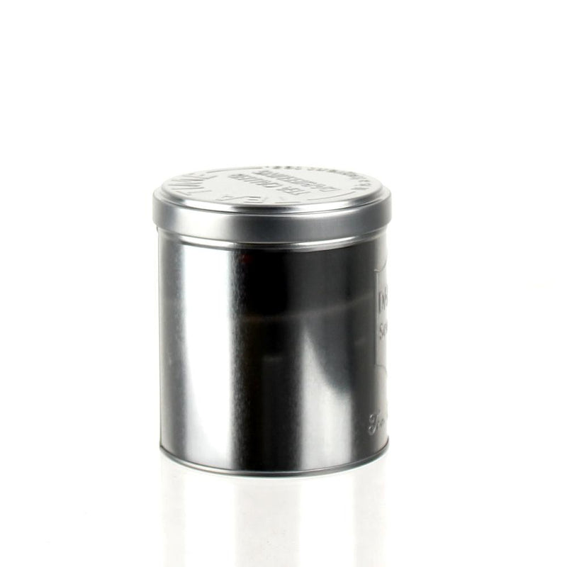 Tin Canister (Steel/Tea/Round/SL/Diameter 9.3x10cm / 500mL)