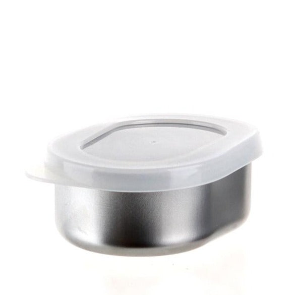 Food Container (With Lid/Oval/6.9x9.4cm / 160mL)