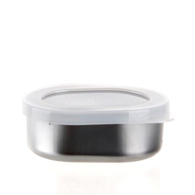 Food Container (With Lid/Oval/6.9x9.4cm / 160mL)