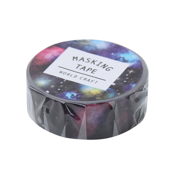 World Craft Galaxy Masking Tape